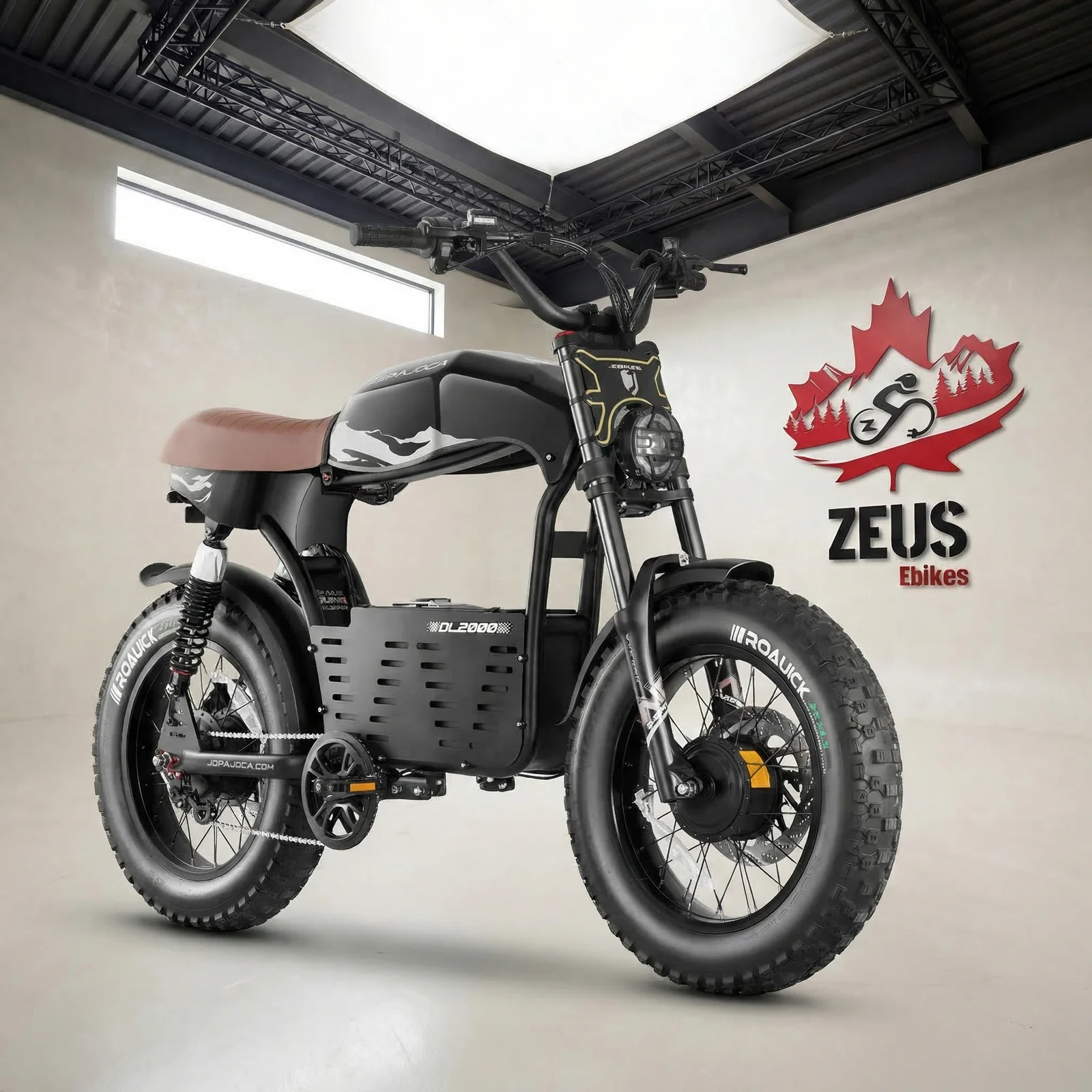 1773122327119-uk4p7x Eahora DL2000 Dual Motor Moped-Style Electric Bike (52V 30Ah) - Image 1